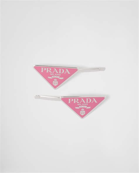 pinza prada|prada hair clips.